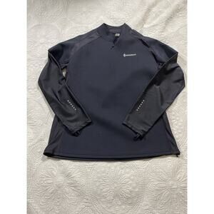 MAGMA Womens Neoprene Thermal Wetsuit Top Long Sleeve Black Size 3XL